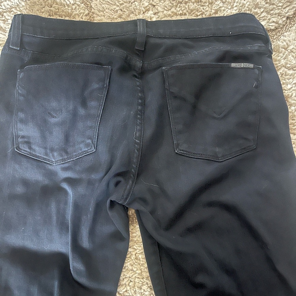 Hudson Colette mid-rise skinny jeans black 30